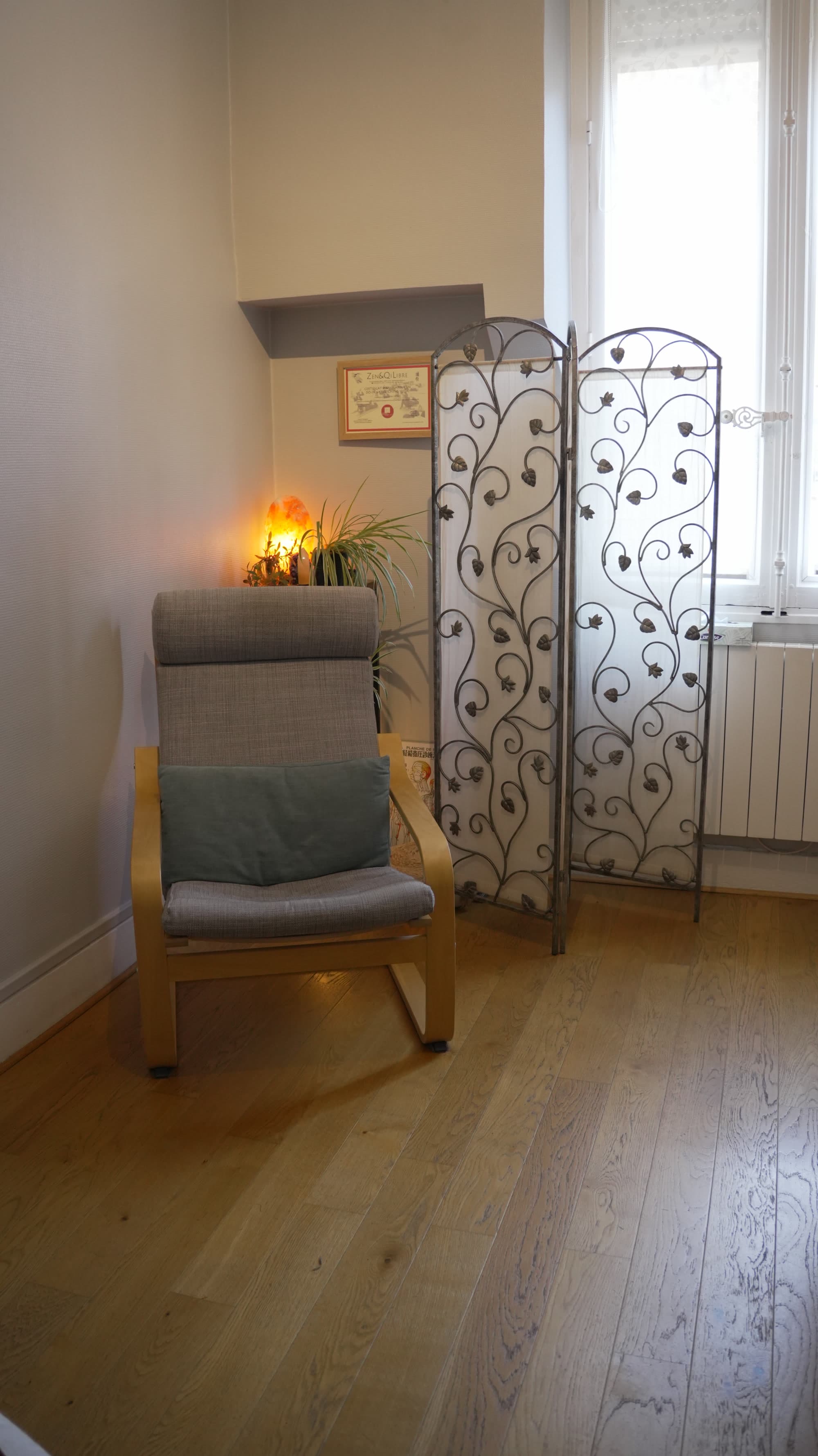Cabinet d'Anouck Ledoux - salle d'attente